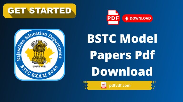 BSTC Model Paper